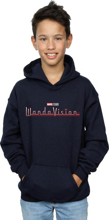 Produktbild WandaVision Logo Kapuzenpullover Jungen (152, 158)