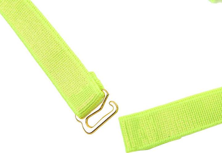 Productafbeelding Subblime - 955274 BH-set met ketting en beendetails fluorescerend groen S/M (S/M)