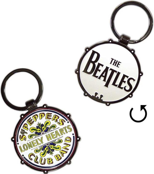 Produktbild The Beatles Drop T/Sgt Pepper Drum Schlüsselanhänger