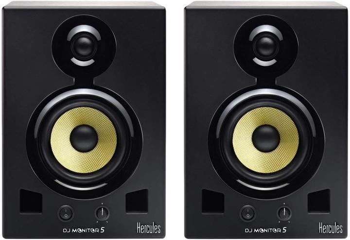 Actual product image Hercules DJ Monitor 5 (Active, Pair, 2x 80 W)