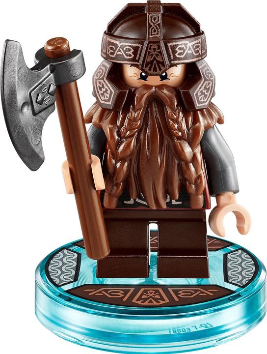 Actual product image LEGO Dimensions Gimli Fun Pack (LEGO DC, LEGO Dimensions)
