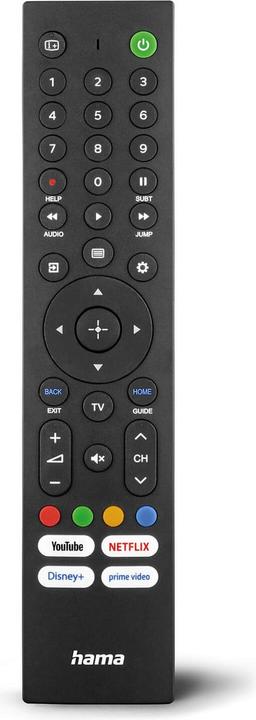 Produktbild Hama Universal-Fernbedienung für Sony TVs, IR, lernfähig, mit 4 App-Tasten (Universal Fernbedienung, Infrarot)