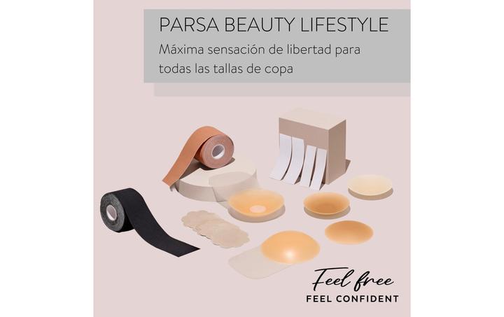 Produktbild Parsa Beauty Parsa - Satin Nipple Covers 7 pcs - Nude