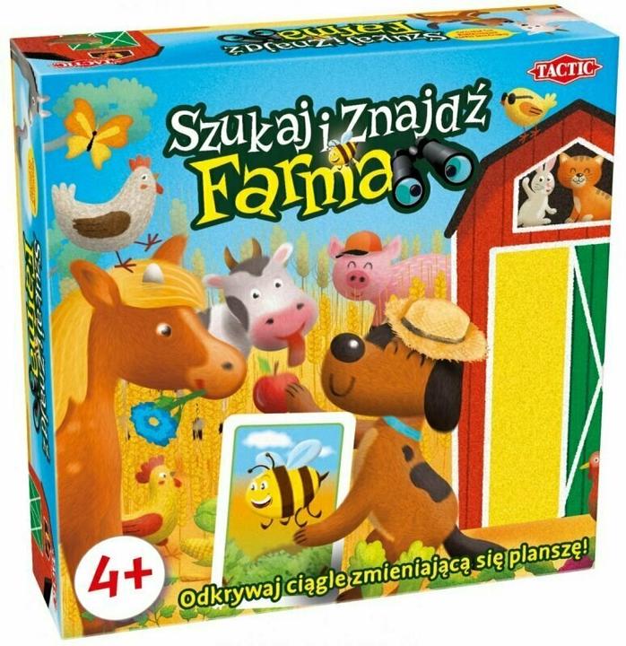 Actual product image Tactic Tactical board game farm - search and find