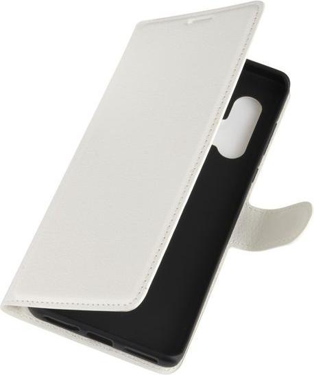 Actual product image MU Classic Litchi Leather Bookcover Series (Motorola Edge+)