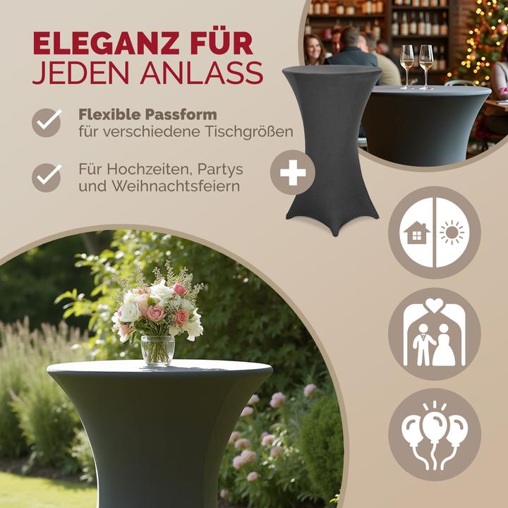 Produktbild Detex Stehtischhusse (70 x 120 cm)