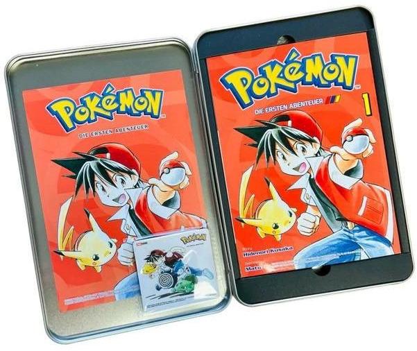 Immagine prodotto Panini Pokémon - Die ersten Abenteuer (Steelbox) (Tedesco, Mato, Kusaka Hidenori, 2022)