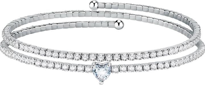 Produktbild La Petite Story Lux Bangle Love Brass Heart Cz (Edelstahl)