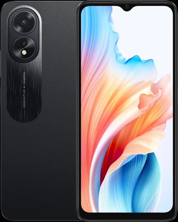 Immagine prodotto OPPO A38 (128 GB, Nero incandescente, 6.56", Doppia SIM, 50 Mpx, 4G)
