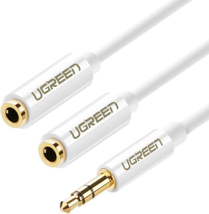 Actual product image Ugreen 3.5mm Stereo Audio Splitter (0.20 m, 3.5mm jack (AUX))