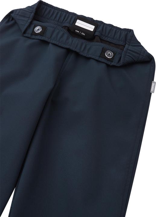 Actual product image Reima Kids Softshell Pants Kuori Navy (122)
