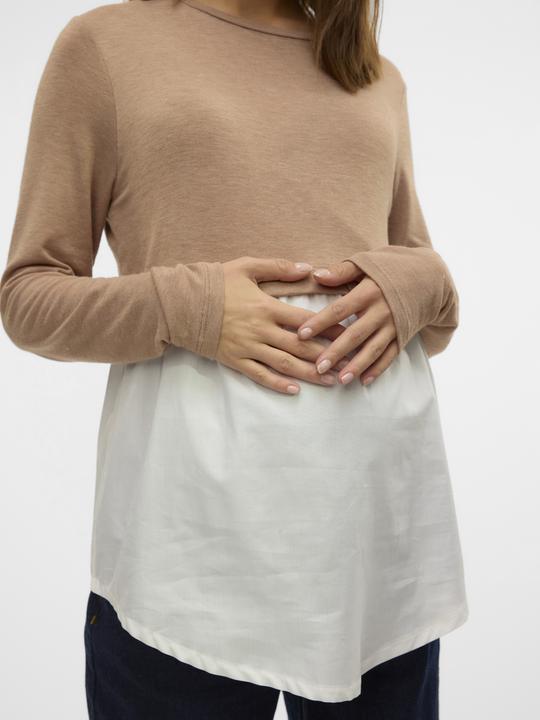 Image du produit Mamalicious Coupe normale Top col rond Blouse (S)