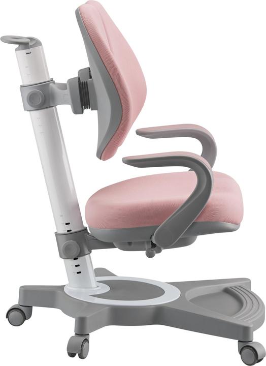 Produktbild En.Casa Kinderschreibtisch Sauda mit Kinderstuhl Pink (Kindertisch)