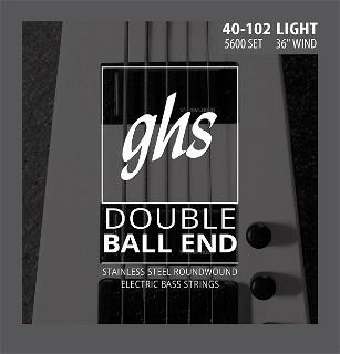 Immagine prodotto GHS 5610 Doppio terminale a sfera per basso 030/090 (4 x, Chitarra, 0.03")