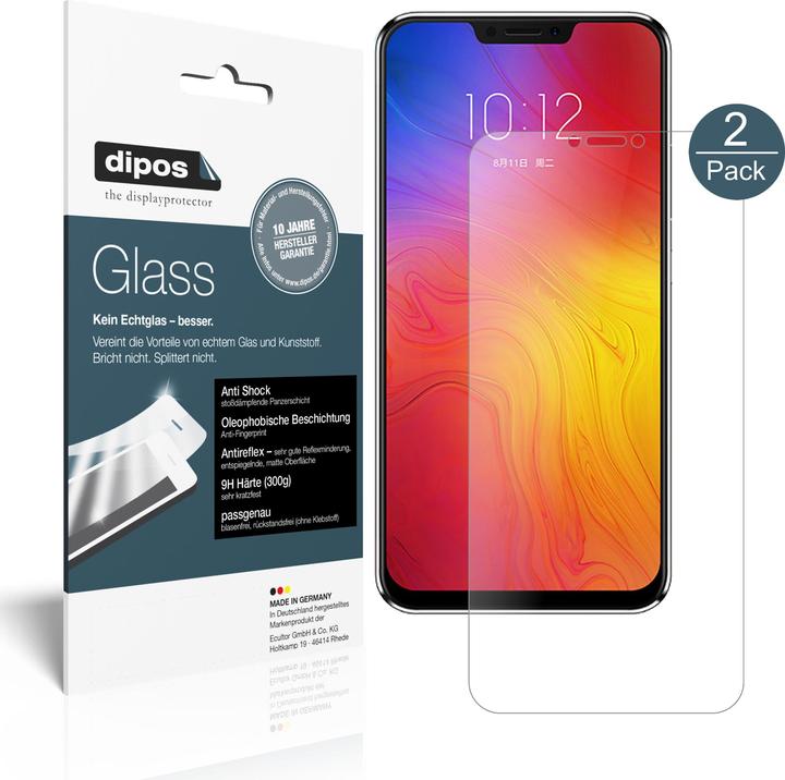 Produktbild Dipos Displayschutz Anti-Shock (2 Stück, Lenovo Z5)