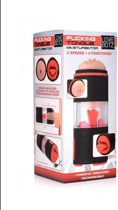 Actual product image XR Brands Flicking Tongue