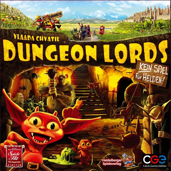 Immagine prodotto CZ012 - Dungeon Lords, gioco da tavolo, per 2-4 giocatori, età 14+. (Tedesco)