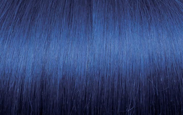 Seiseta Classic Keratin Fusion Glatt Crazy blau 50/55 cm (Crazy blau, 55 cm)