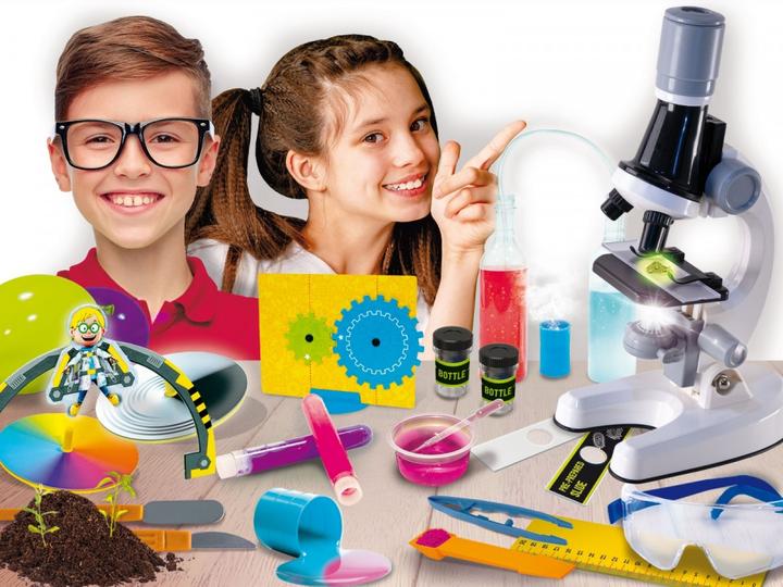 Actual product image Lisciani I'm a genius science kit The Great Lab of 120 Experiments