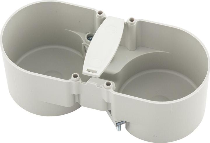 Actual product image Berker Integro contact protection box, 2-gang