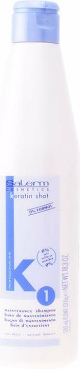 Salerm Keratin Shot Maintenance Shampoo (500 ml, Flüssiges Shampoo)