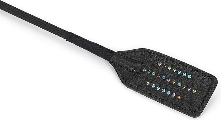 Actual product image Liebe Seele Leather whip with rhinestones