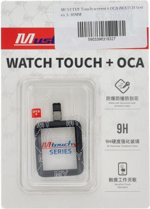 Immagine prodotto Samsung Consumables! Musttby MUSTTBY Touch screen + OCA for Apple Watch Series 3-38MM