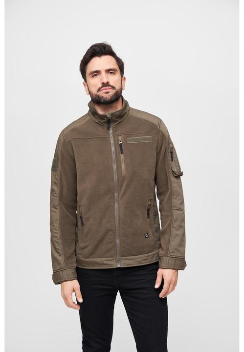 Produktbild Brandit Fleece Ripstop Outdoorjacke Grösse M Farbe Oliv (M)