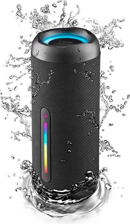 Immagine prodotto NGS Enceinte Nomade Bluetooth Roller Furia 3 (Noir) (9 h, Batteria ricaricabile)