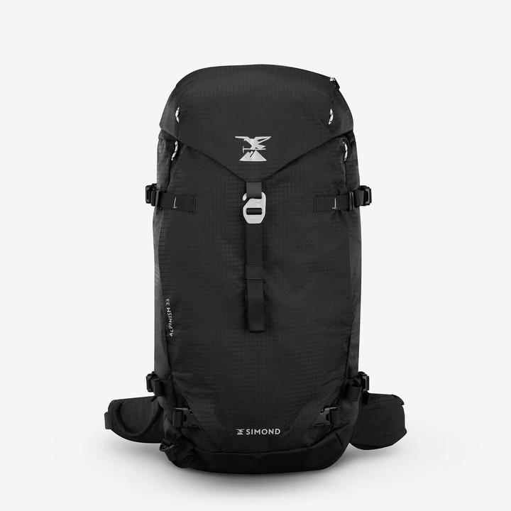 Actual product image Simond Rucksack Bergsteigen vielseitig modulierbar - Alpinism 33 schwarz (33 l)