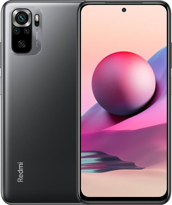 Produktbild Xiaomi Redmi Note 10S (64 GB, onyx grey, 6.43", Dual SIM, 64 Mpx, 4G)