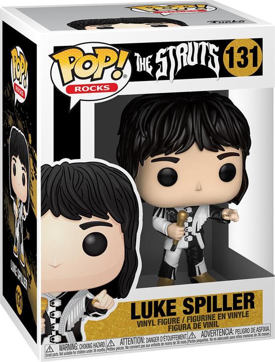 Image du produit Funko The Struts POP! Rocks Figurine vinyle Luke Spiller 9 cm