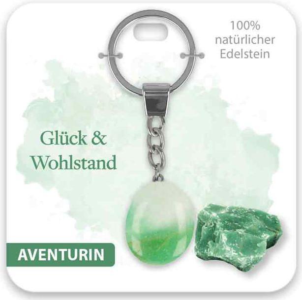 Produktbild BB Klostermannn Schlsselanhnger Edelstein Aventurin