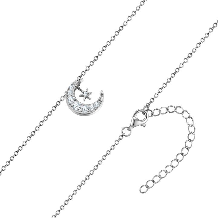 Produktbild Rafaela Donata Damen Kette Mond/Stern Sterling Silber - 35322 (Sterling Silber)