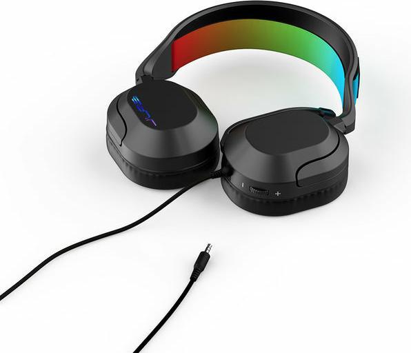 Image du produit JLab Audio Jlab Nightfall Wired Gaming Headset Black Filaire, câble de console AUX 3,5 mm (Filaire)