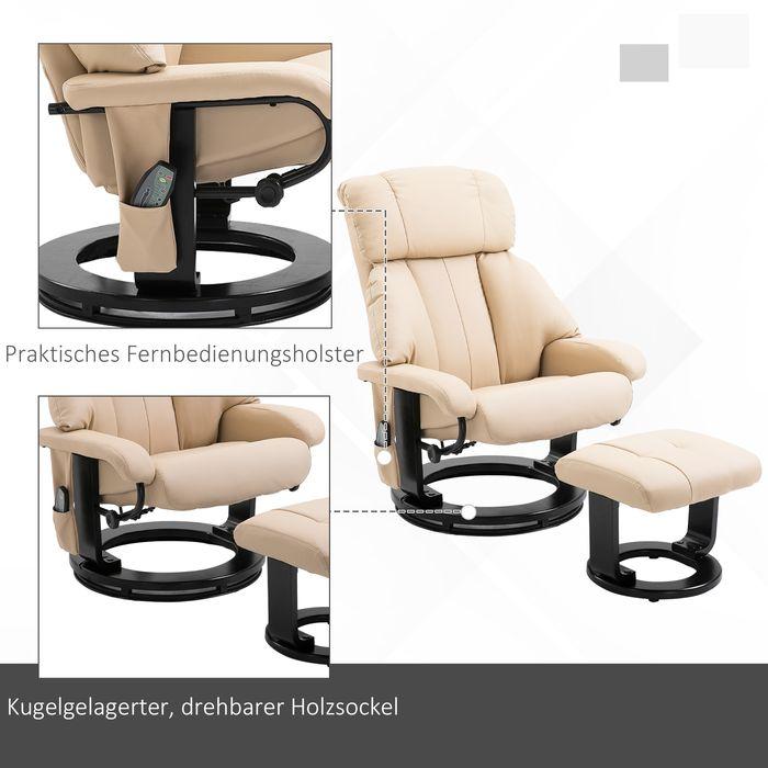 Actual product image Swisshandel24 Recliner with reclining function Massage armchair TV armchair Recliner chair Ergonomic chair