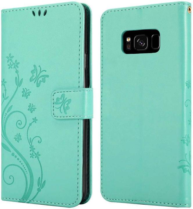 Actual product image Cadorabo Flower Book Cover (Samsung Galaxy S8)
