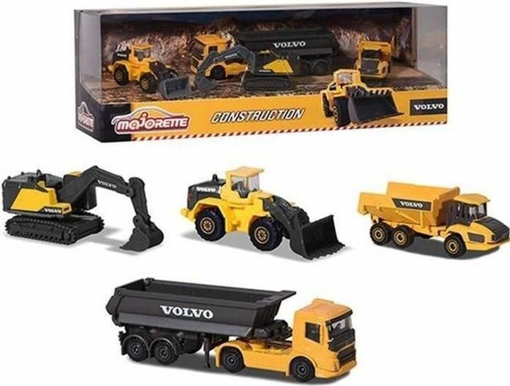 Productafbeelding Majorette Volvo Werkvoertuigen Geschenkdoos