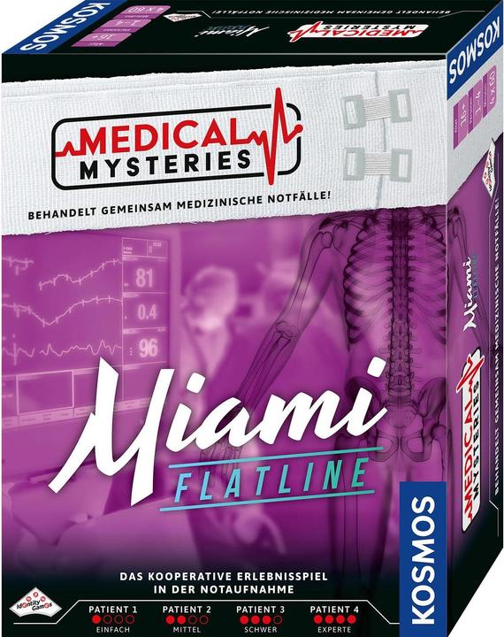 Actual product image Kosmos Medical Mysteries - Miami Flatline (German)