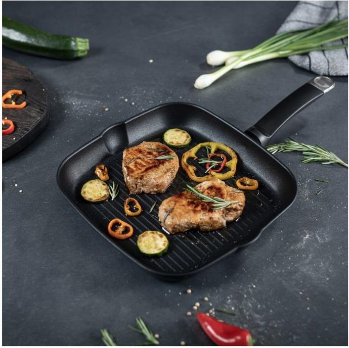 Produktbild Kuhn Rikon Titanio Star Grill (20 cm, Grillpfanne, Aluminium)