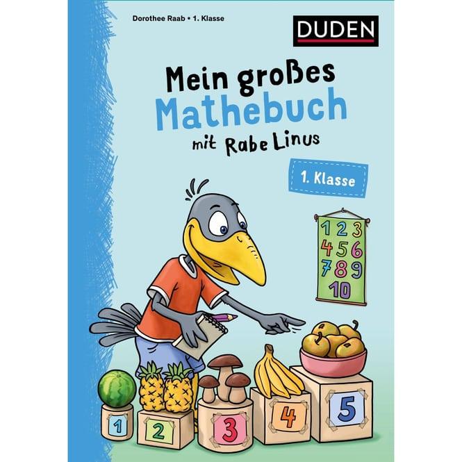 Produktbild Mein grosses Mathebuch mit Rabe Linus – 1. Klasse (Deutsch, Dorothee Raab, 2023)