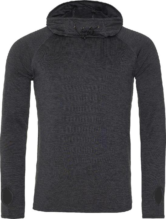Image du produit Awdis Just Cool capuche cou chemise à manches longues (2 piècespaquet) (S)