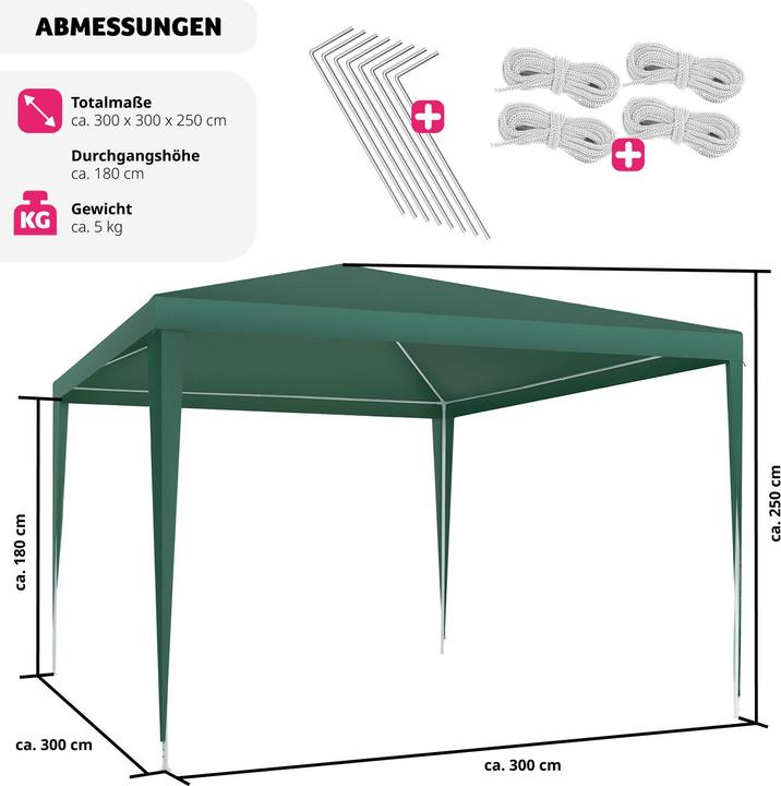 Immagine prodotto tectake Kara (300 cm, 300 cm)