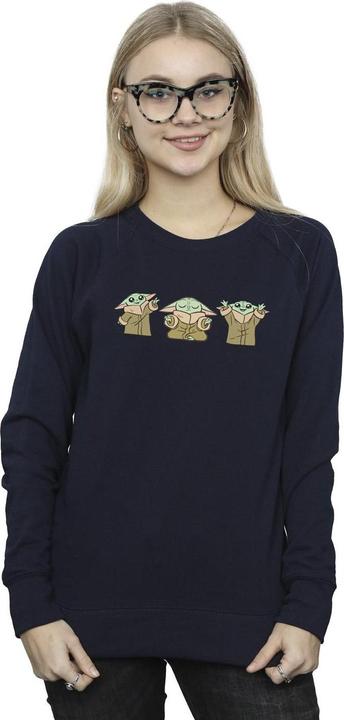 Produktbild Star Wars The Mandalorian Grogu Poses Sweatshirt (XXL)
