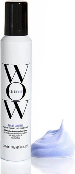 Produktbild Color Wow Color Control Styling toning foam for dark hair (ue Toning + Styling Foam) 200 ml (200 ml, Schaumfestiger)