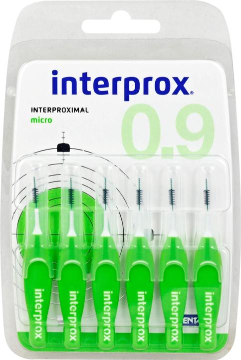 Actual product image Dentaid Interprox Reg Micro Green (6 x)