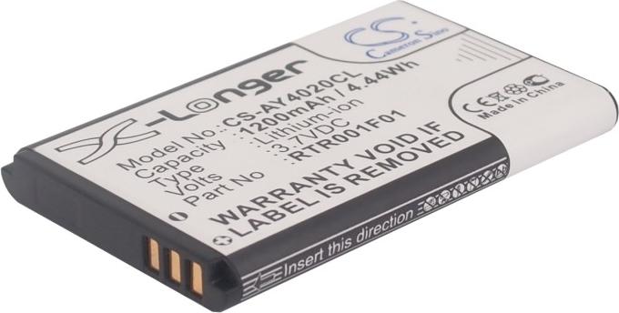 NoName Batteria per Alcatel 10000058, DECT 8262 ecc. 1200mAh, 3,7V (1 pz., Specifico del dispositivo, 1200 mAh)