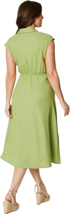 Actual product image Principles Womens/Ladies Belted Linen Blend Midi Dress (40 D)