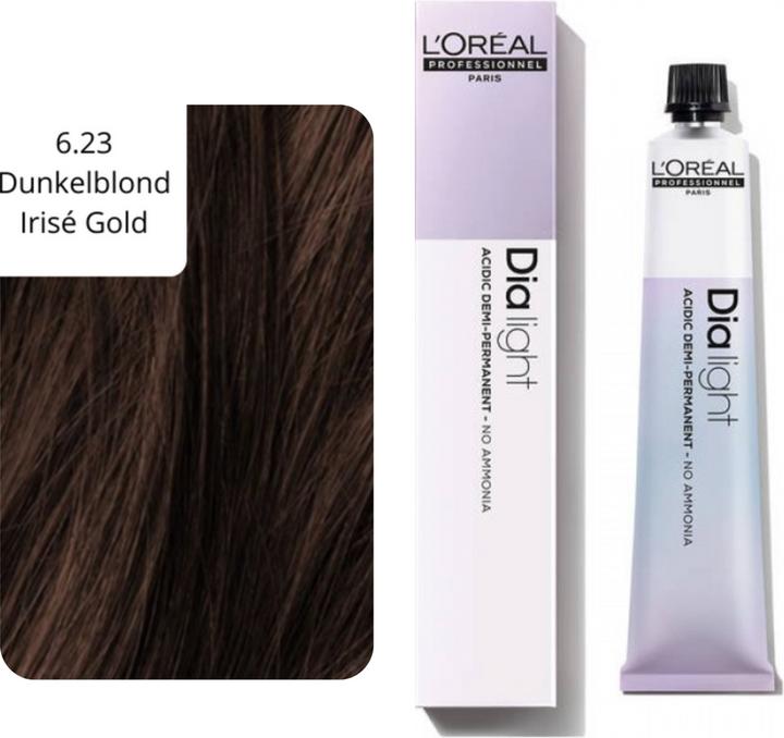 Immagine prodotto L'Oréal Professionnel Luce a scorrimento (6.23 Biondo scuro Irisé Oro)