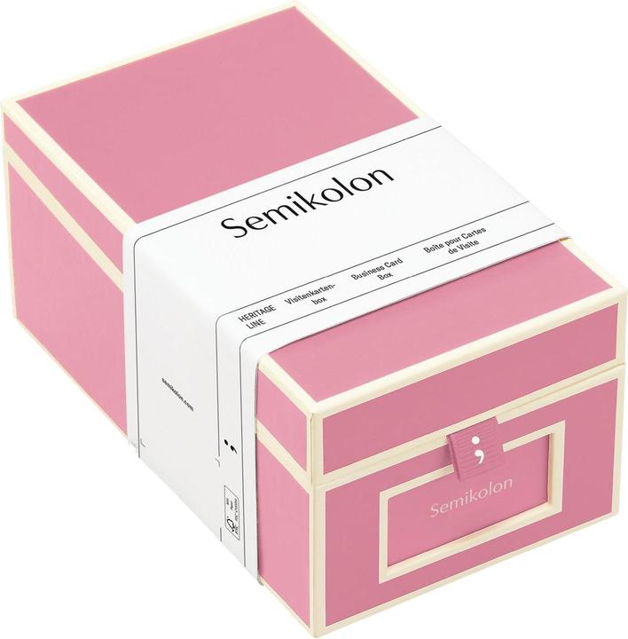 Produktbild Semikolon Visitenkartenbox